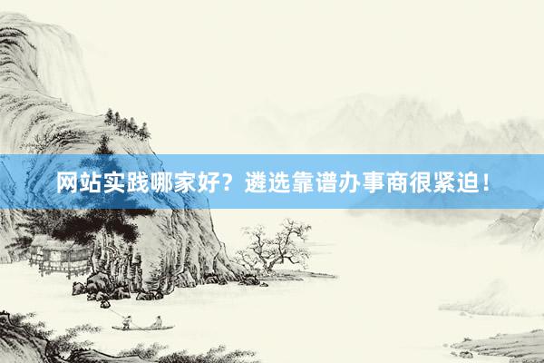 网站实践哪家好?遴选靠谱办事商很紧迫!